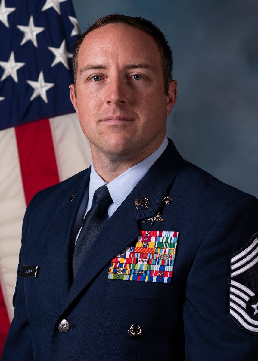 Official Photo of CMSgt Christopher M. Smith