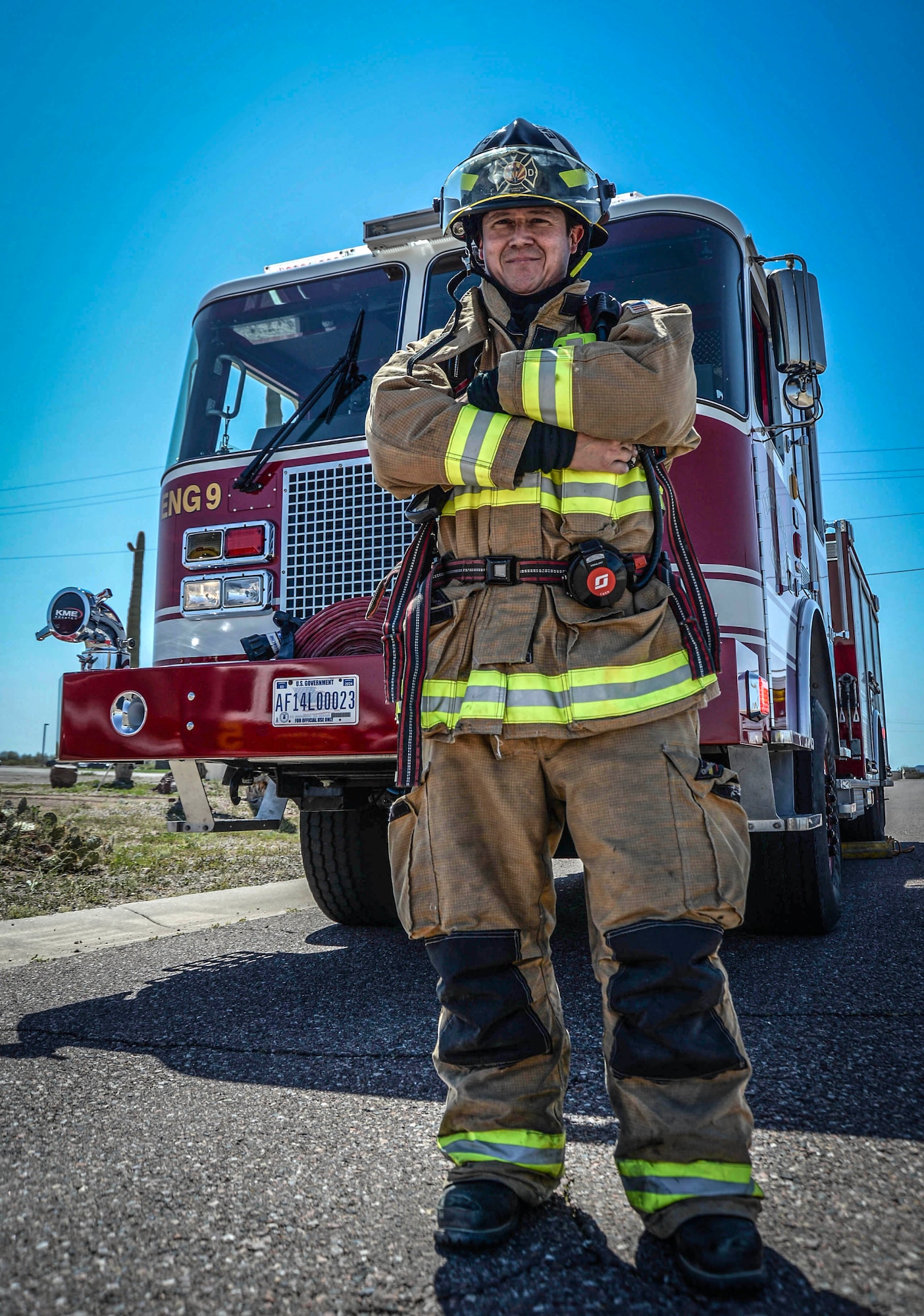 Goldwater Range Fire Department engineer
