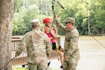 The West Virginia National Guard's All-Hazards team collaborated with the Dunbar Safe Community, Police Department and Fire Department for their annual Junior Police Academy held at Dunbar Middle School July 8-12, 2024.