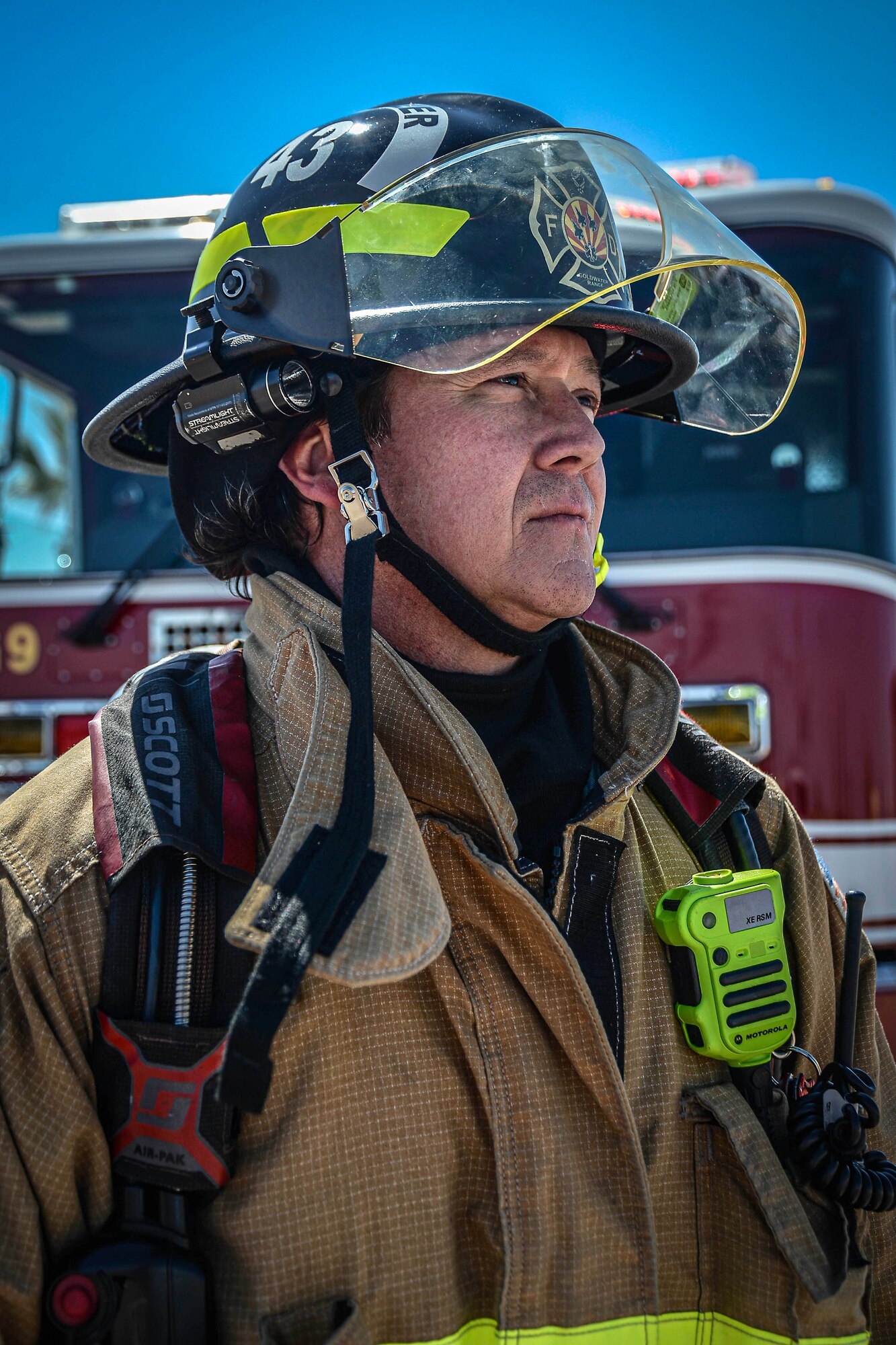 Goldwater Range Fire Department engineer