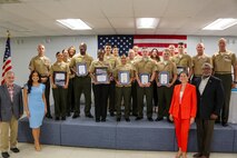 The Albany Area Chamber of Commerce hosted its annual Military Appreciation Rise and Shine Breakfast at the Exchange Club, July 11.

Several Marines and Sailors received special awards after being nominated by their commands and were recognized for their service to our country and community.

Congratulations and Semper Fidelis!