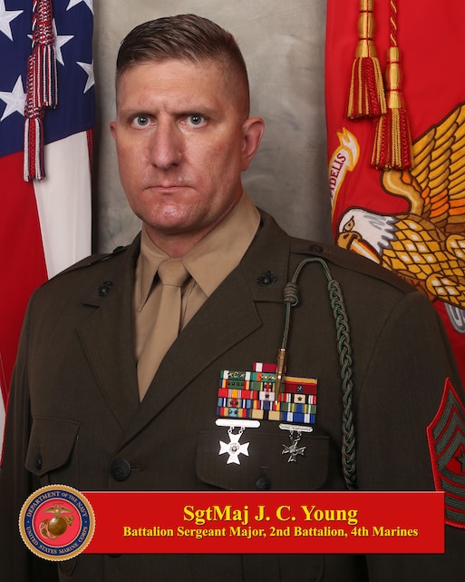 Sgtmaj J C Young 1st Marine Division Biography