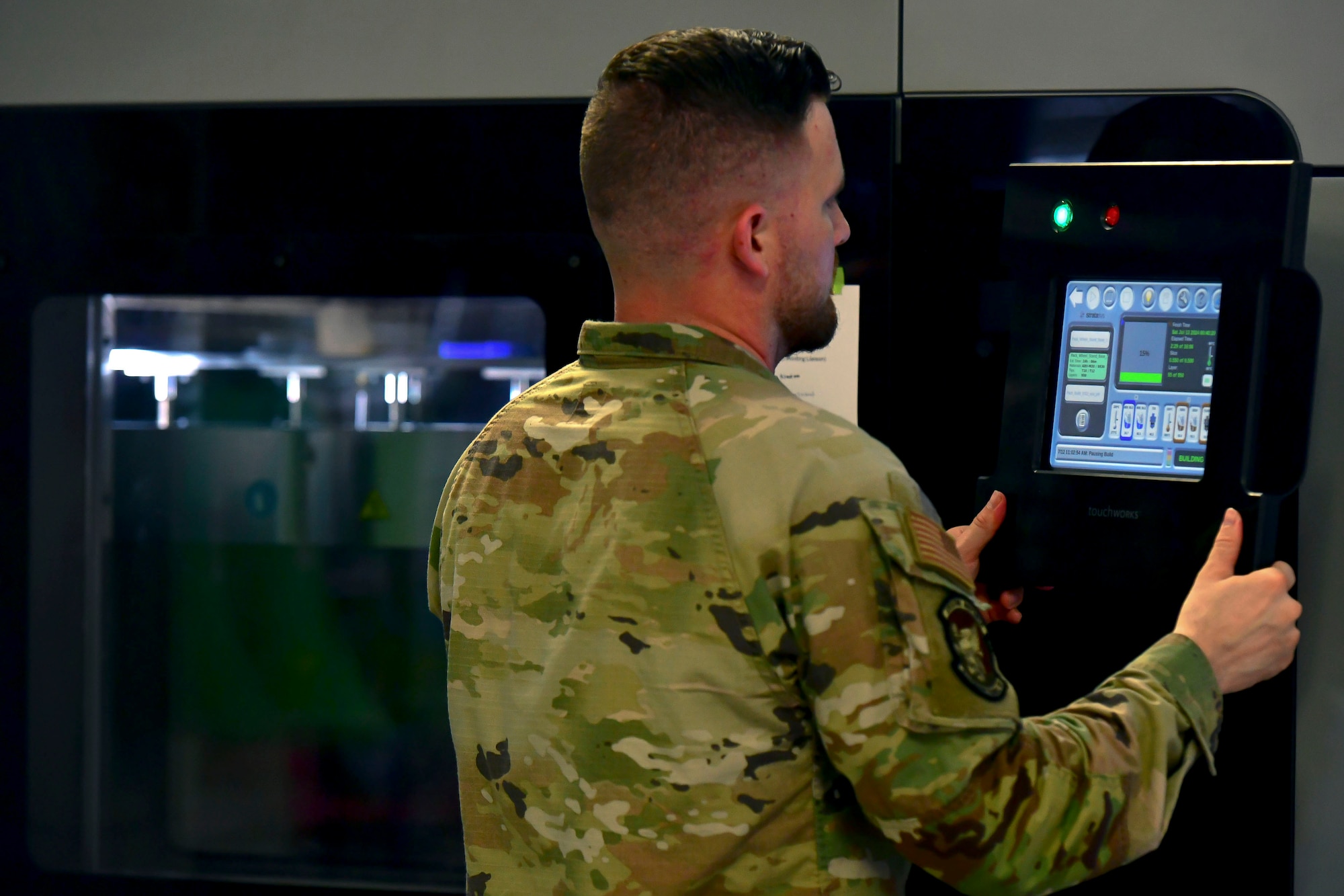 airmen working