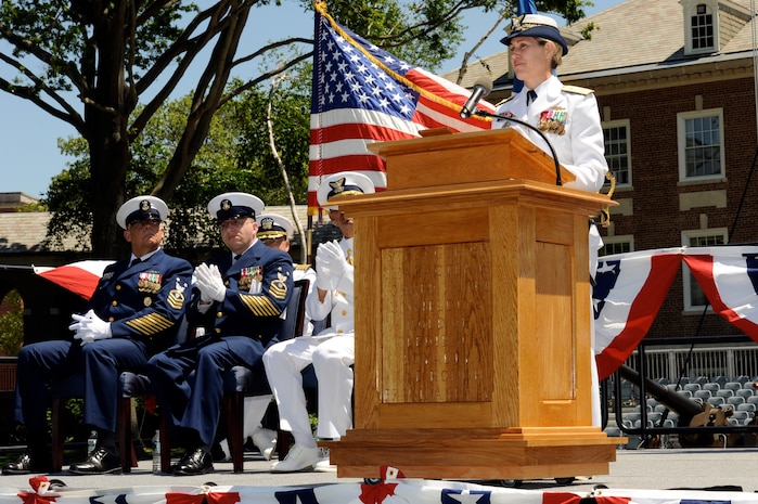 RADM Sandra Stosz takes command of CGA