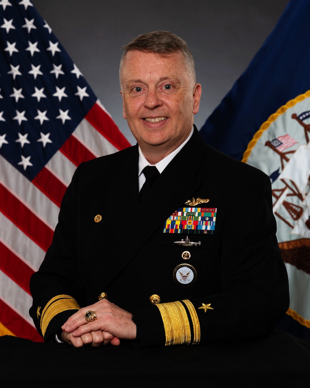 Rear Admiral James P. Waters III > United States Navy > BioDisplay