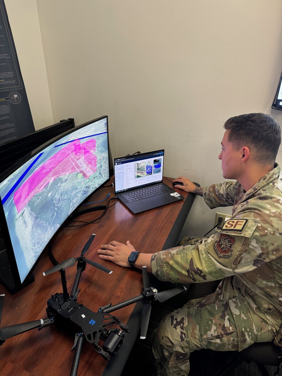 AMC AFRL pioneer UAS Traffic Management system at MacDill Air Force