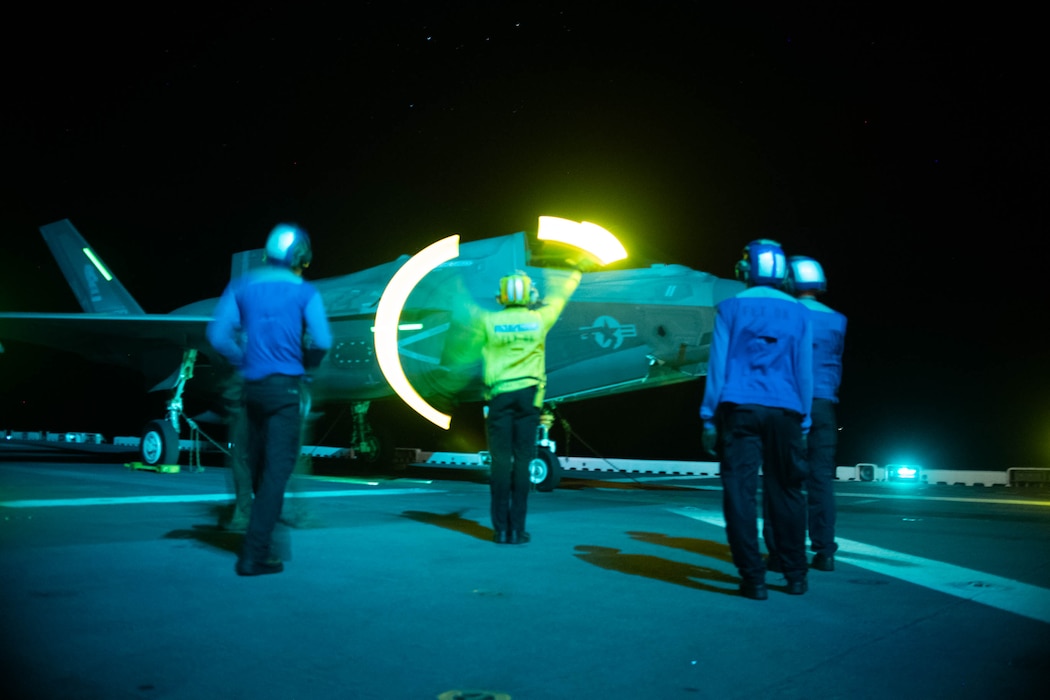 USS America (LHA 6) routine operations in the Philippine Sea.