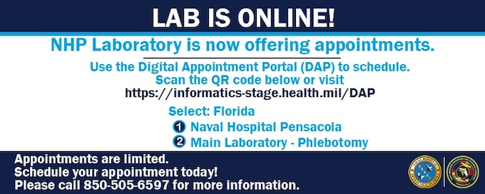 NHP Laboratory Appointments