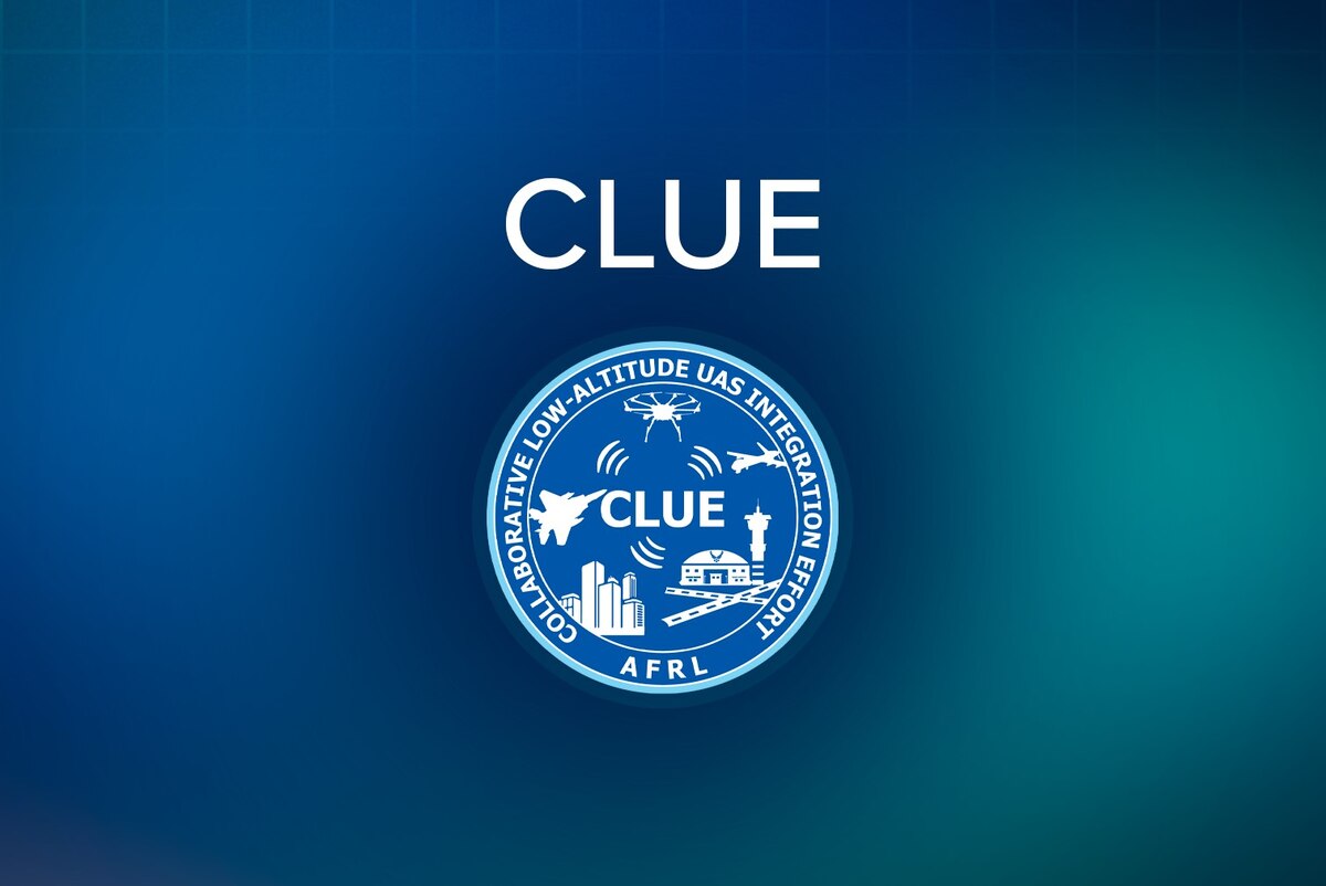 MacDill Air Force Base, Florida – The Air Mobility Command, in collaboration with the Air Force Research Laboratory, or AFRL, Information Directorate, is evaluating the AFRL Collaborative Low-Altitude Unmanned Aircraft System Integration Effort, or CLUE, UAS Traffic Management, or UTM, system at MacDill Air Force Base in Florida. The CLUE program, initiated in 2016, aims to prepare the Air Force and Department of Defense to use UAS on their installations. It provides air domain awareness, situational awareness and UTM operational capabilities for UAS operators, air traffic control personnel, Security Forces and others. (U.S. Air Force graphic / Keri Burkhart)