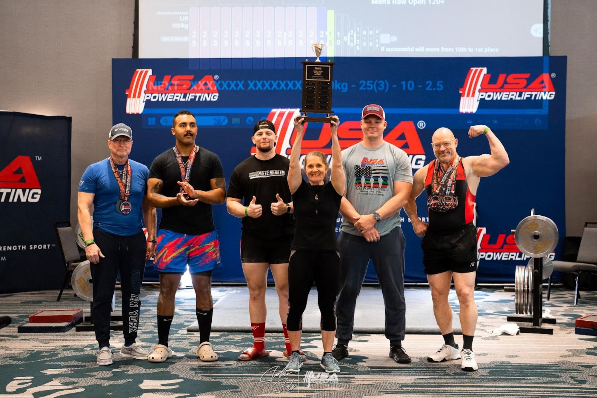 Air Force team wins USAPL Championship