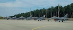 Six U.S. Air Force F-16 Fighting Falcons assigned to the 138th Fighter Wing at Tulsa Air National Guard (ANG) Base, Oklahoma, will began operations at Łask Air Base, Poland