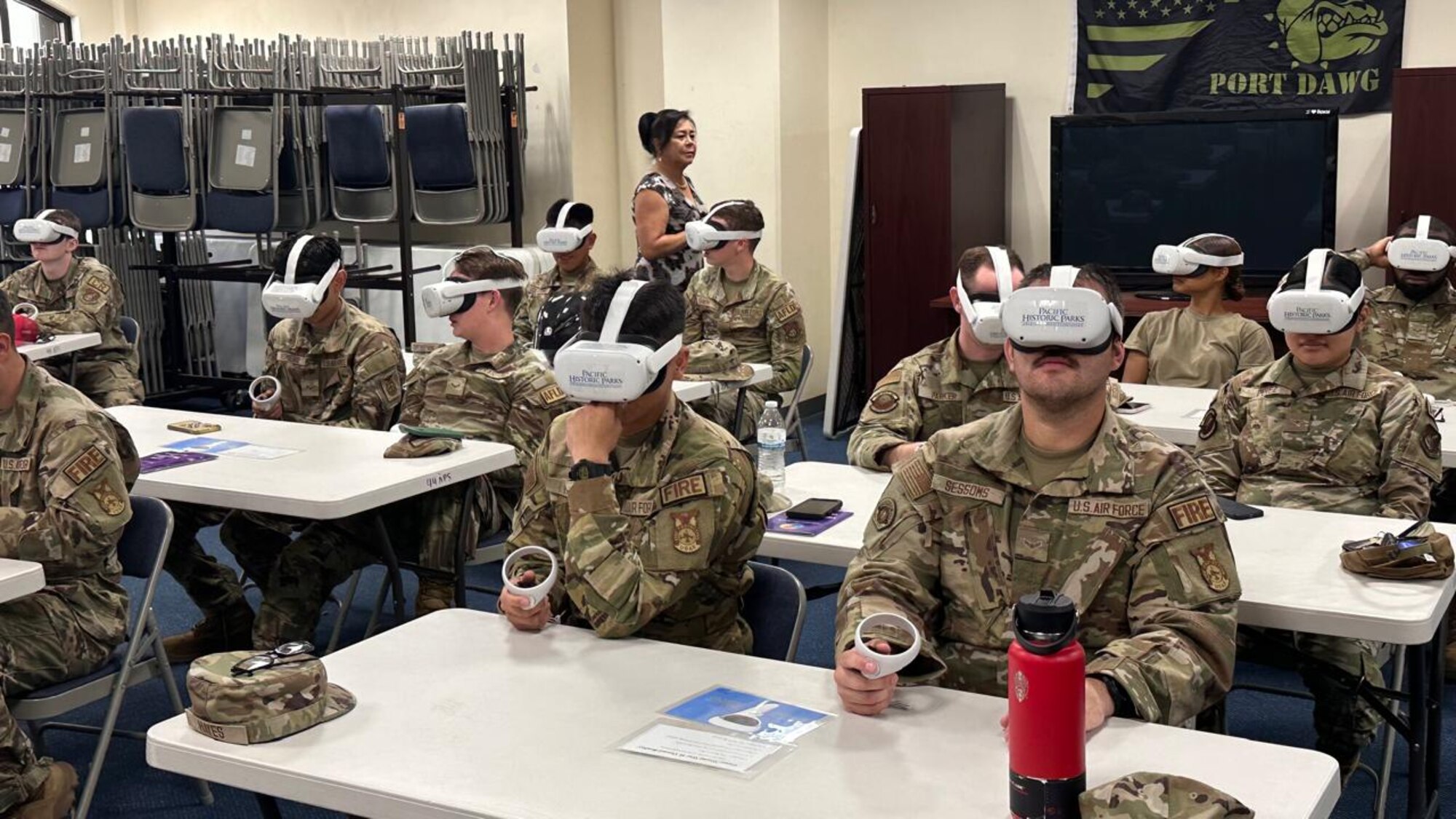 Team Andersen experience Guam WWII history through VR > Andersen Air ...