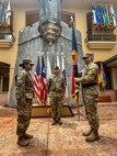 1st Mission Support Command in Puerto Rico welcomes their new command sergeant major