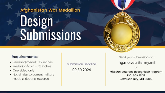 Updated  MO-OEF Medal design contest