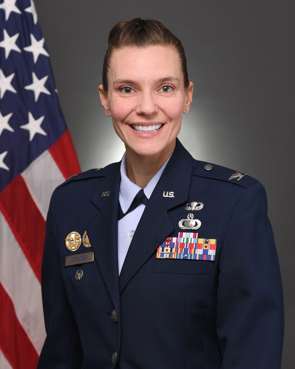 Col. Tamilyn Dismukes BIO  (U.S. Air Force photo by SSgt. Stuart Bright)