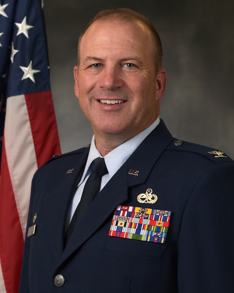 Col. Chris Dunston, 49th Maintenance Group Commander, Holloman Air Force Base, New Mexico.