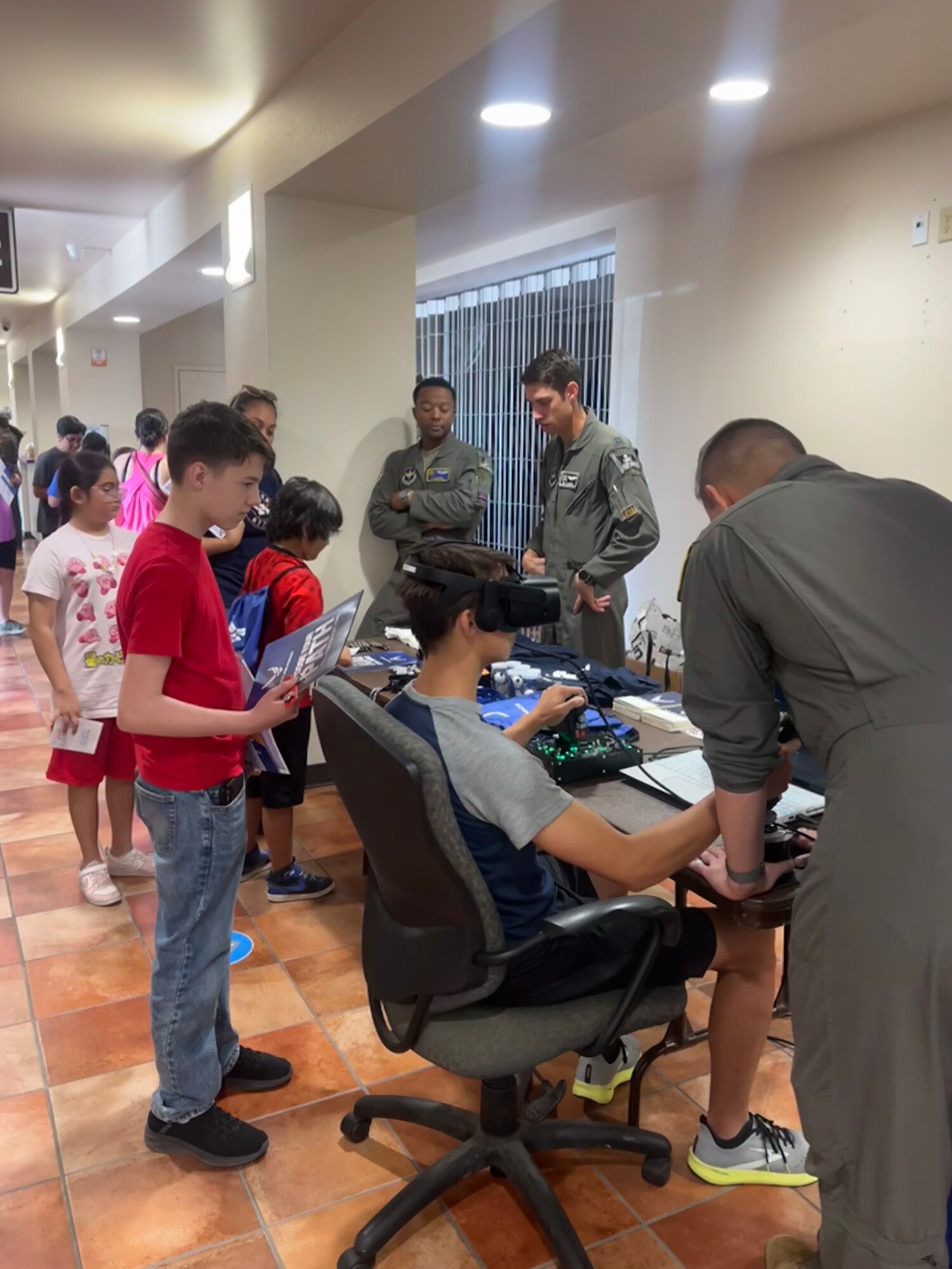 The AIM program at Laughlin Air Force Base serves as a platform for Airmen to engage with youth and share their experiences and roles within the Air Force. The program’s primary goal is to educate and inspire the next generation about the possibilities and career paths within the military.