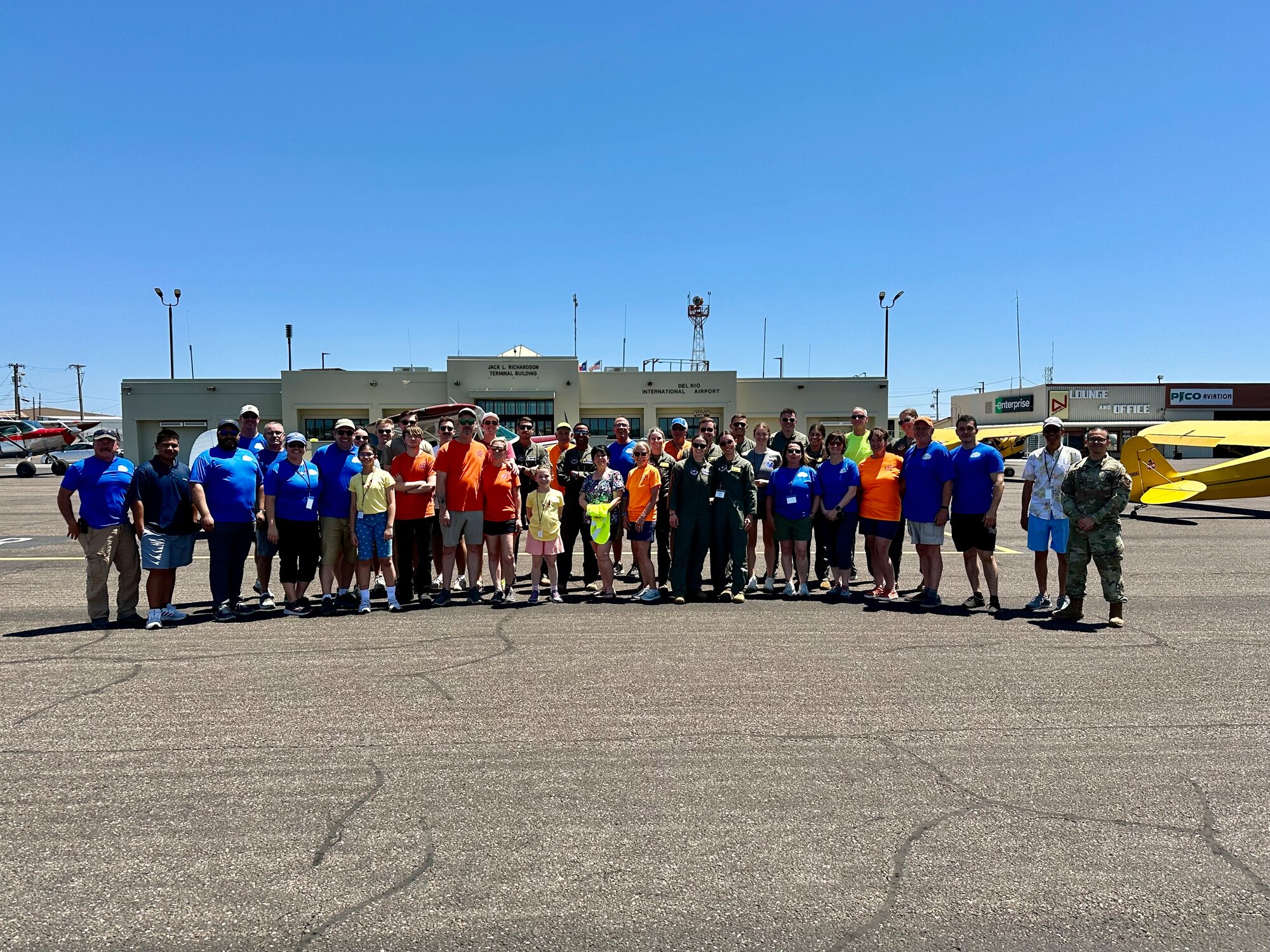 The AIM program at Laughlin Air Force Base serves as a platform for Airmen to engage with youth and share their experiences and roles within the Air Force. The program’s primary goal is to educate and inspire the next generation about the possibilities and career paths within the military.