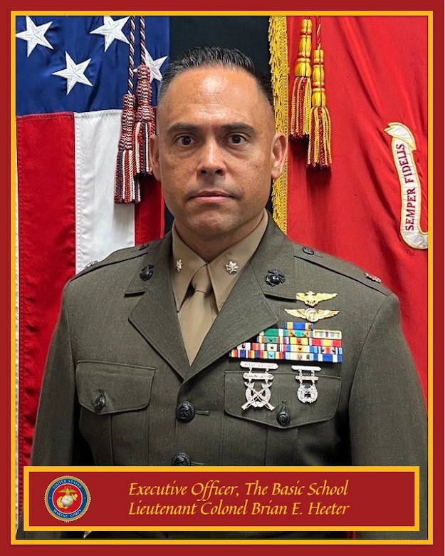 LtCol Heeter Command Photo