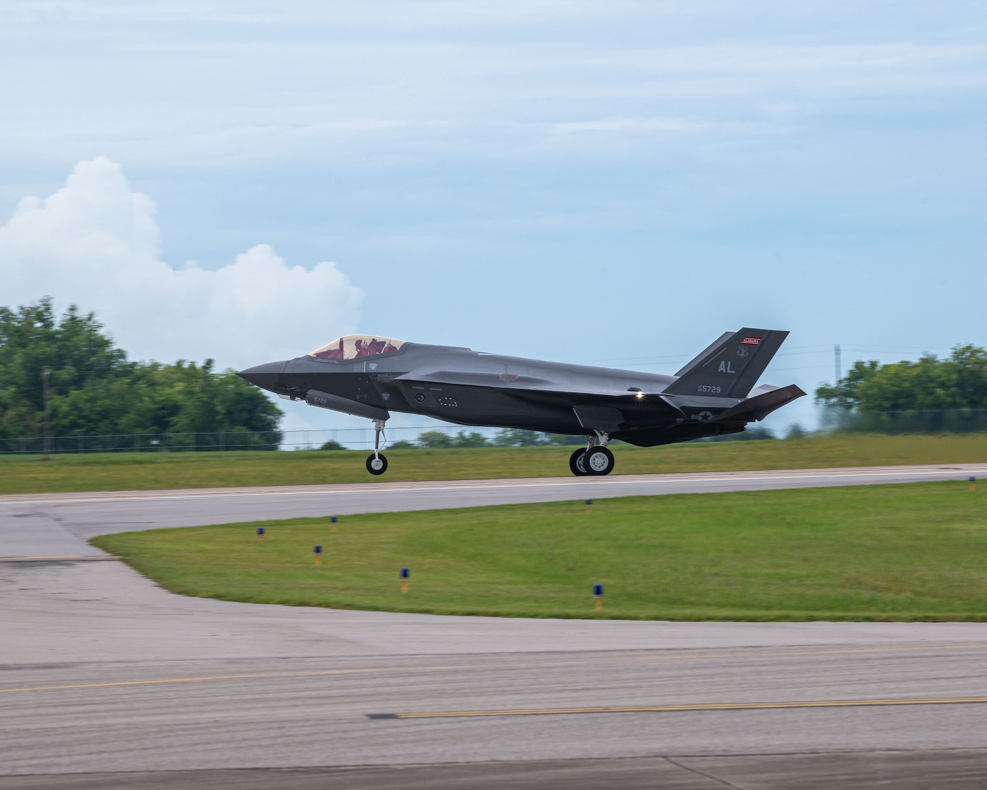 The first jet from Lockheed Martin with Technology Refresh 3 software arrives at the 187th Fighter Wing, home of the Red Tails.