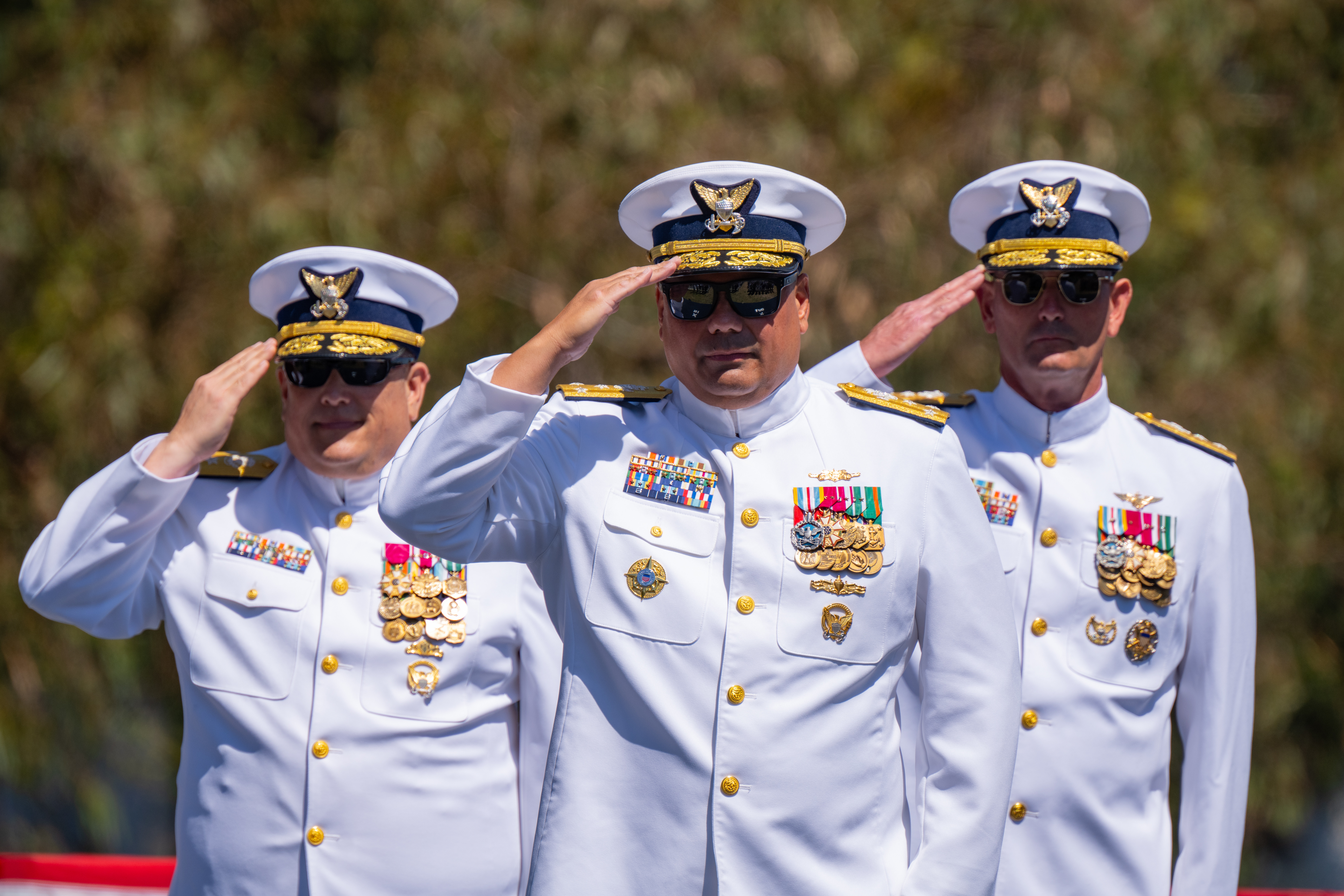 Coast Guard District 11 holds change-of-command > United