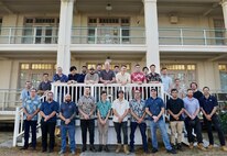 wenty-eight ASC [formerly known as the Australian Submarine Corporation] personnel pose for a photo at Pearl Harbor Naval Shipyard and Intermediate Maintenance Facility (PHNSY & IMF), Joint Base Pearl Harbor-Hickam, Hawaii, July 16, 2024.