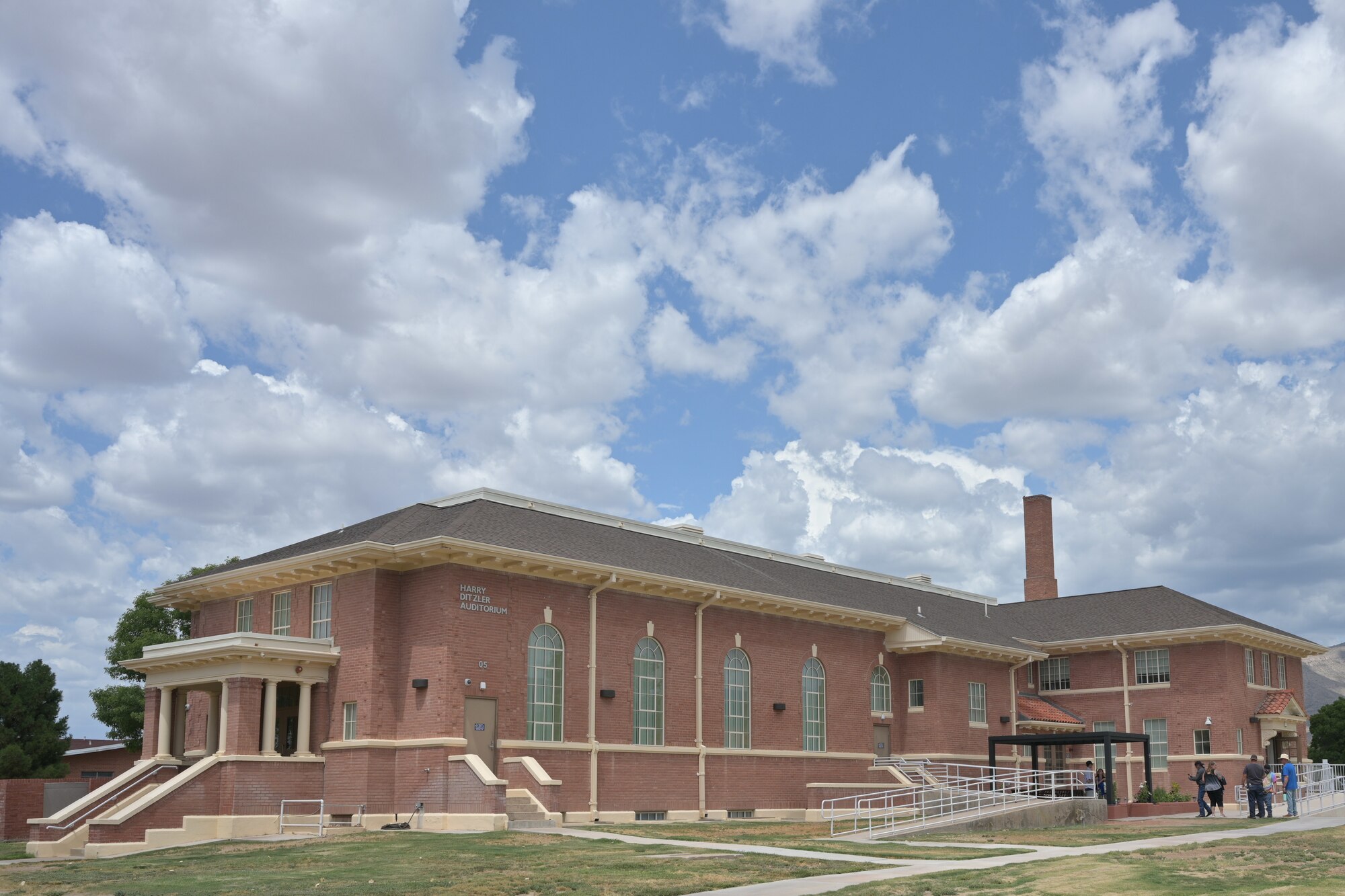 The Harry Ditzler Auditorium at the New Mexico School for the Blind and Visually Impaired in Alamogordo, New Mexico as seen on the day of the opening of an attached multi-sensory garden July 18, 2024.