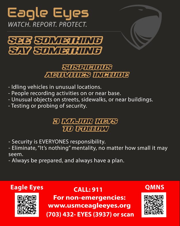 Vigilant base personnel help keep Quantico safe