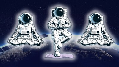 The Space Force is taking a more holistic health approach to fitness standards. 
Illustration by Nicole Elisseos, Space Systems Command.