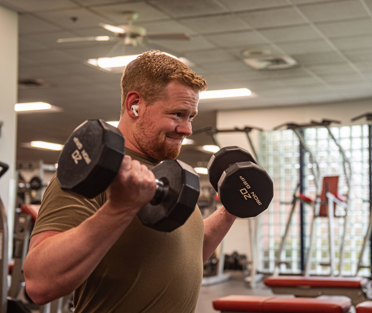 Image of an Airman training.