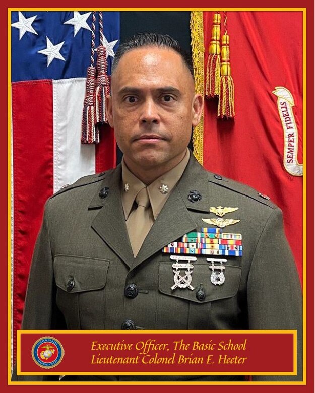 LtCol Heeter Command Photo