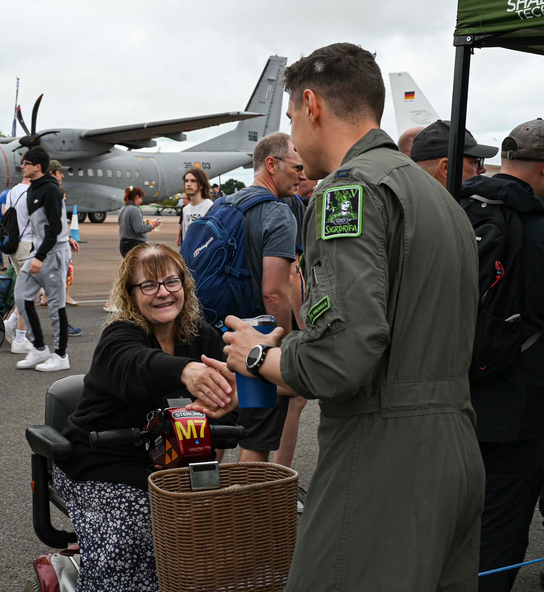 RIAT is the world’s largest military airshow that celebrated the 75th anniversary of NATO and the 50th anniversary of the F-16 Fighting Falcon this year.