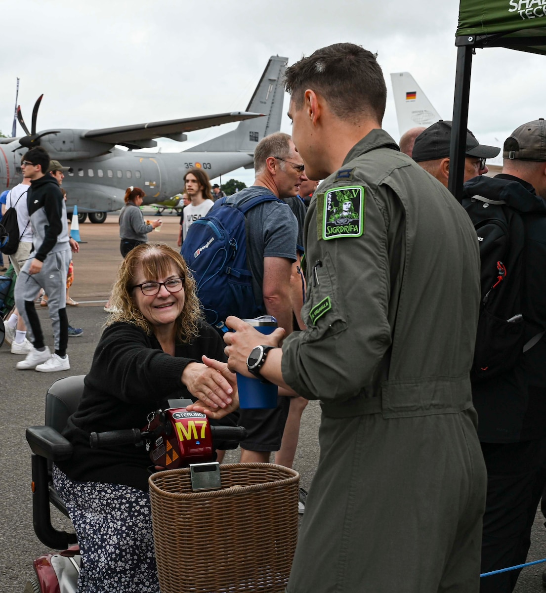 RIAT is the world’s largest military airshow that celebrated the 75th anniversary of NATO and the 50th anniversary of the F-16 Fighting Falcon this year.