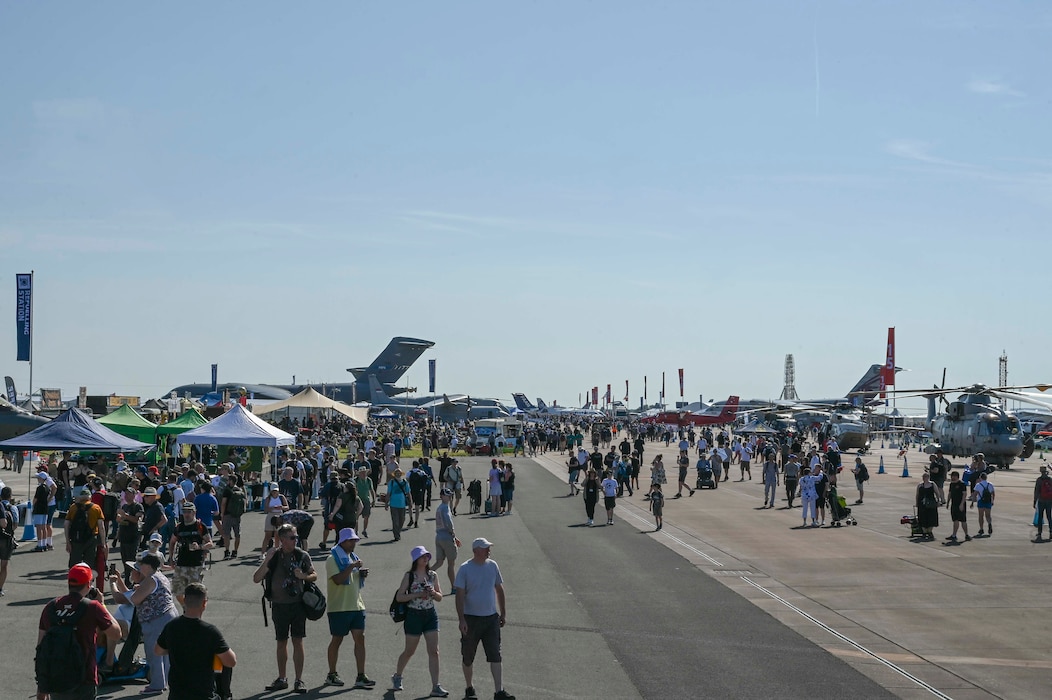 RIAT is the world’s largest military airshow that celebrated the 75th anniversary of NATO and the 50th anniversary of the F-16 Fighting Falcon this year.