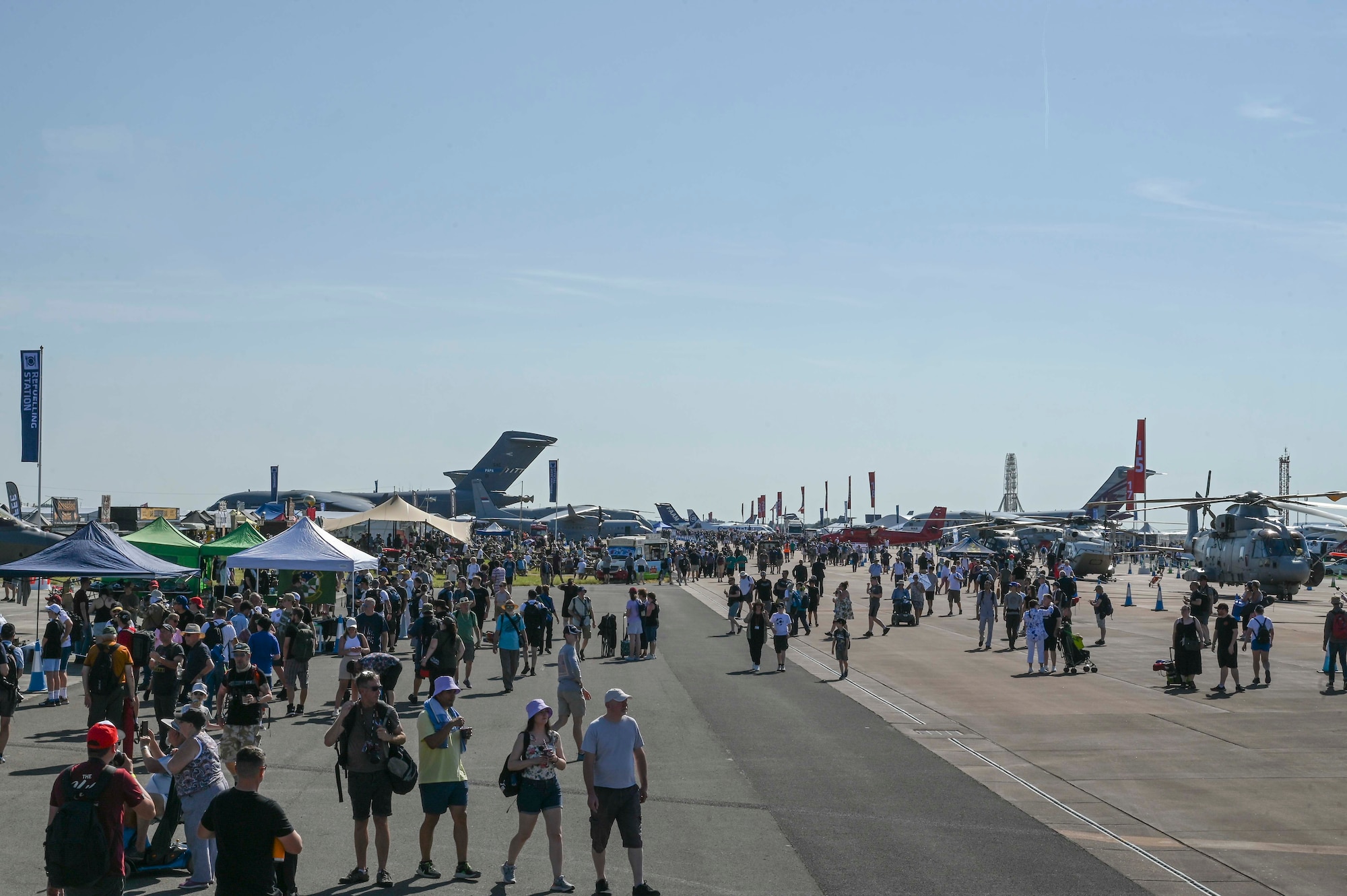 RIAT is the world’s largest military airshow that celebrated the 75th anniversary of NATO and the 50th anniversary of the F-16 Fighting Falcon this year.