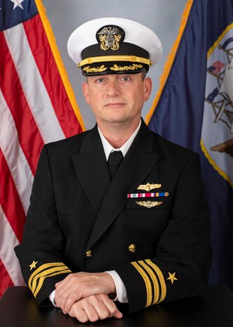 Cmdr. Cameron R. Thomas, Executive Officer, Navy Information Operations Command (NIOC) Texas