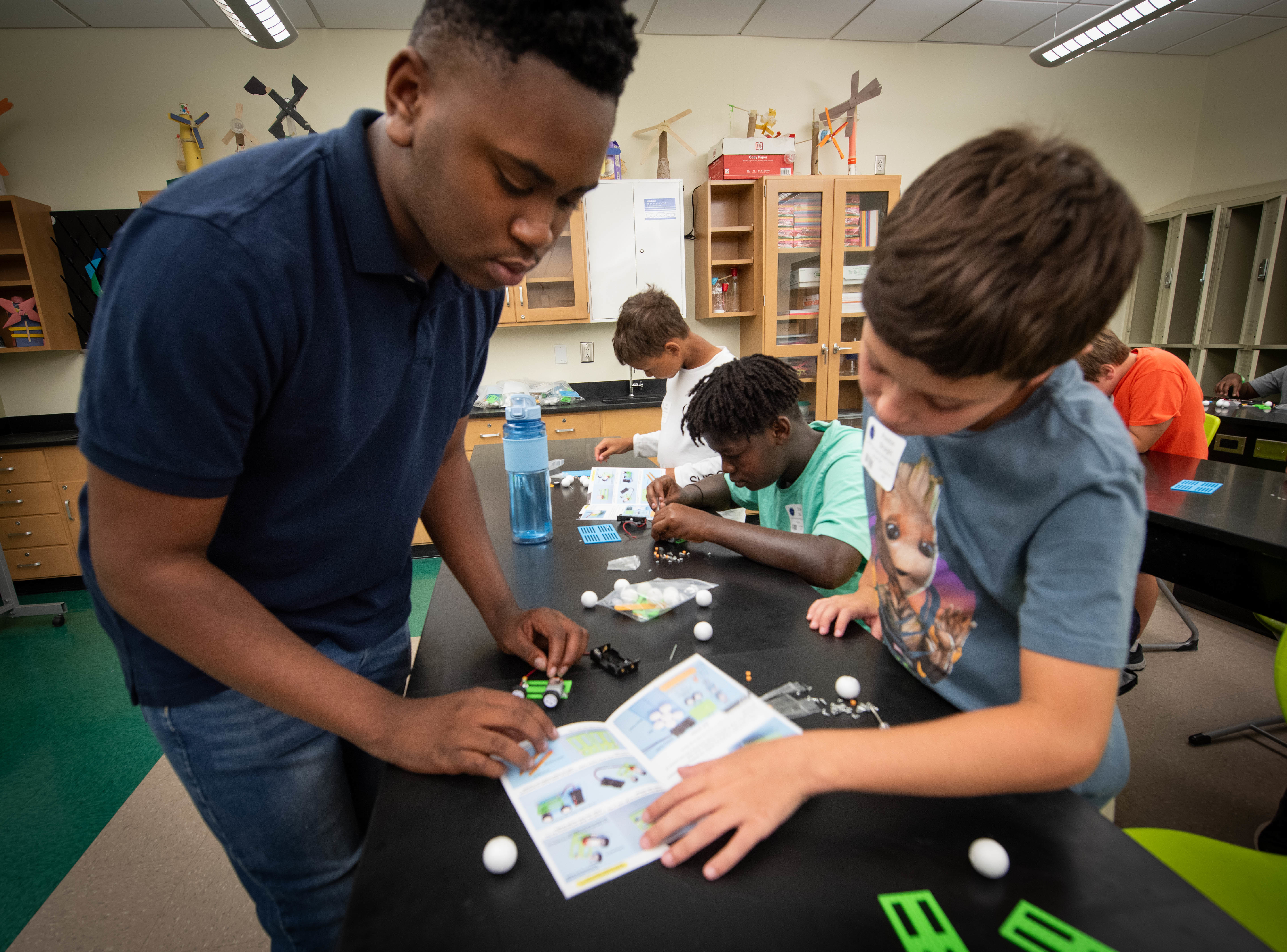 Naval Information Warfare Center (NIWC) Atlantic hosted its annual Palmetto Cybersecurity Summer Camp (PCSC) July 24th to 28th at Zucker Middle School.