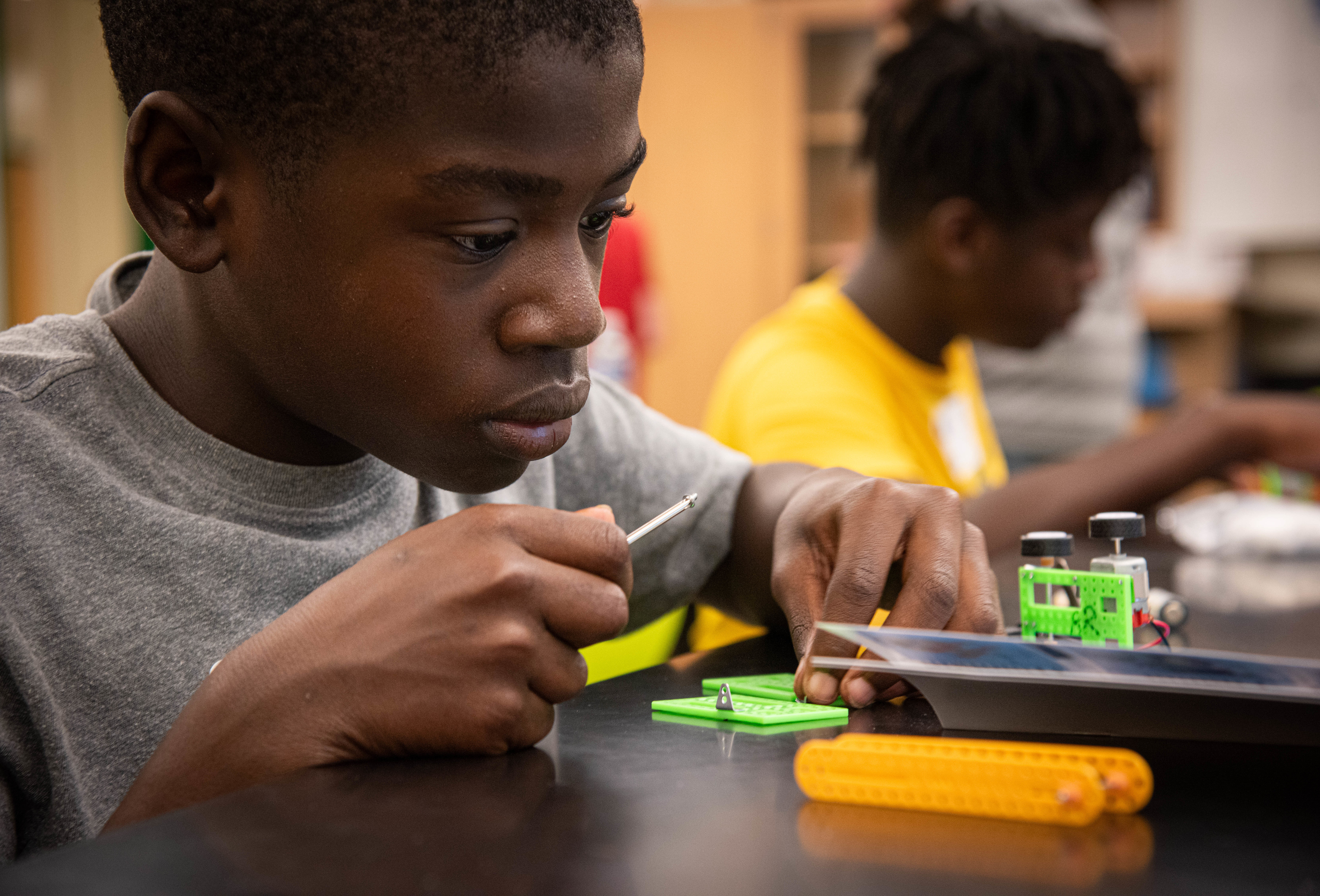 Naval Information Warfare Center (NIWC) Atlantic hosted its annual Palmetto Cybersecurity Summer Camp (PCSC) July 24th to 28th at Zucker Middle School.