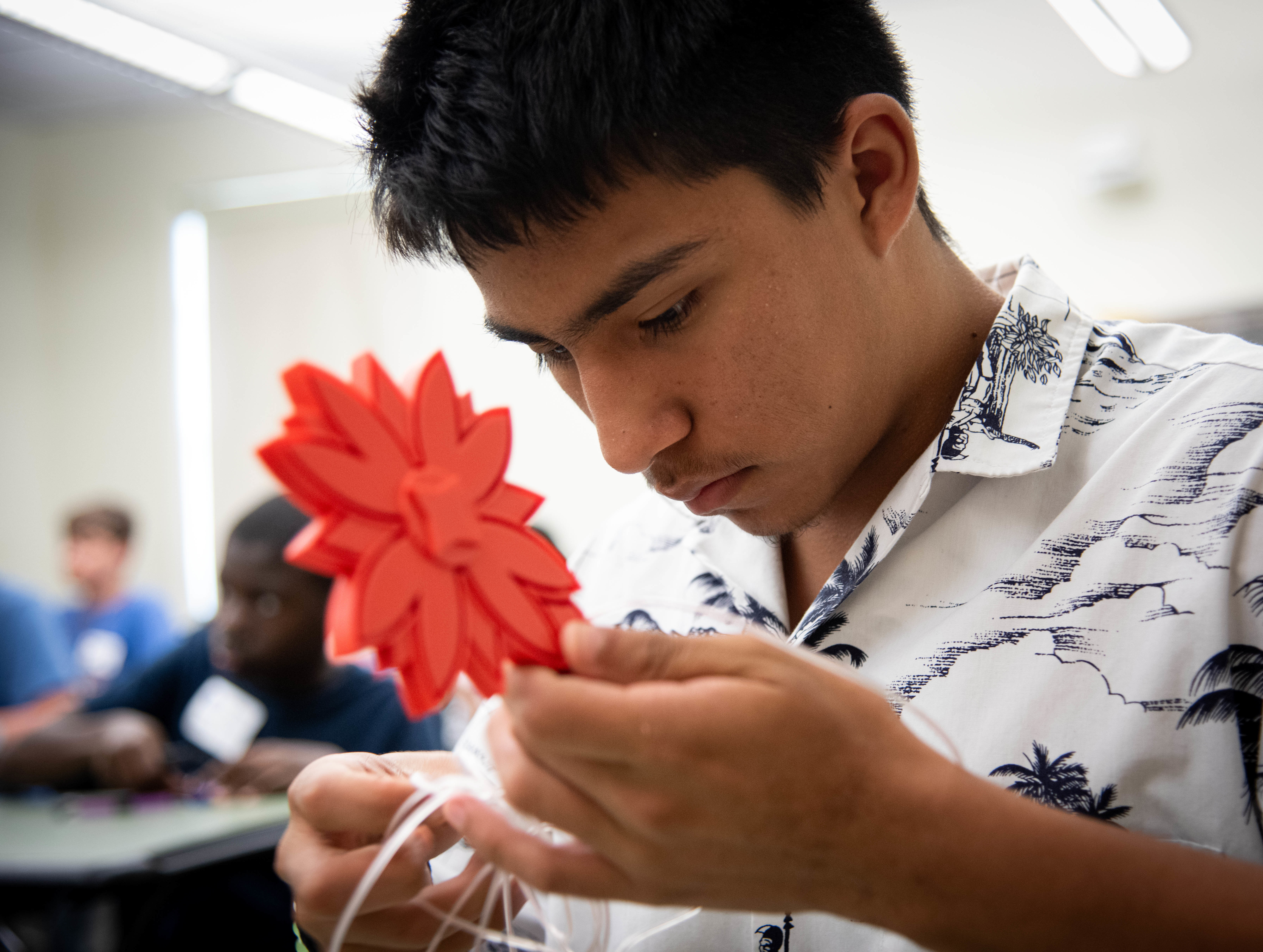 Naval Information Warfare Center (NIWC) Atlantic hosted its annual Palmetto Cybersecurity Summer Camp (PCSC) July 24th to 28th at Zucker Middle School.