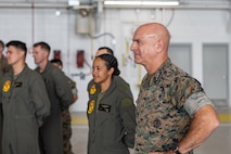 Marine Medium Tiltrotor Squadron (VMM) 261 receives the II MEF "Chesty" Puller Award