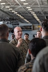 Marine Medium Tiltrotor Squadron (VMM) 261 receives the II MEF "Chesty" Puller Award