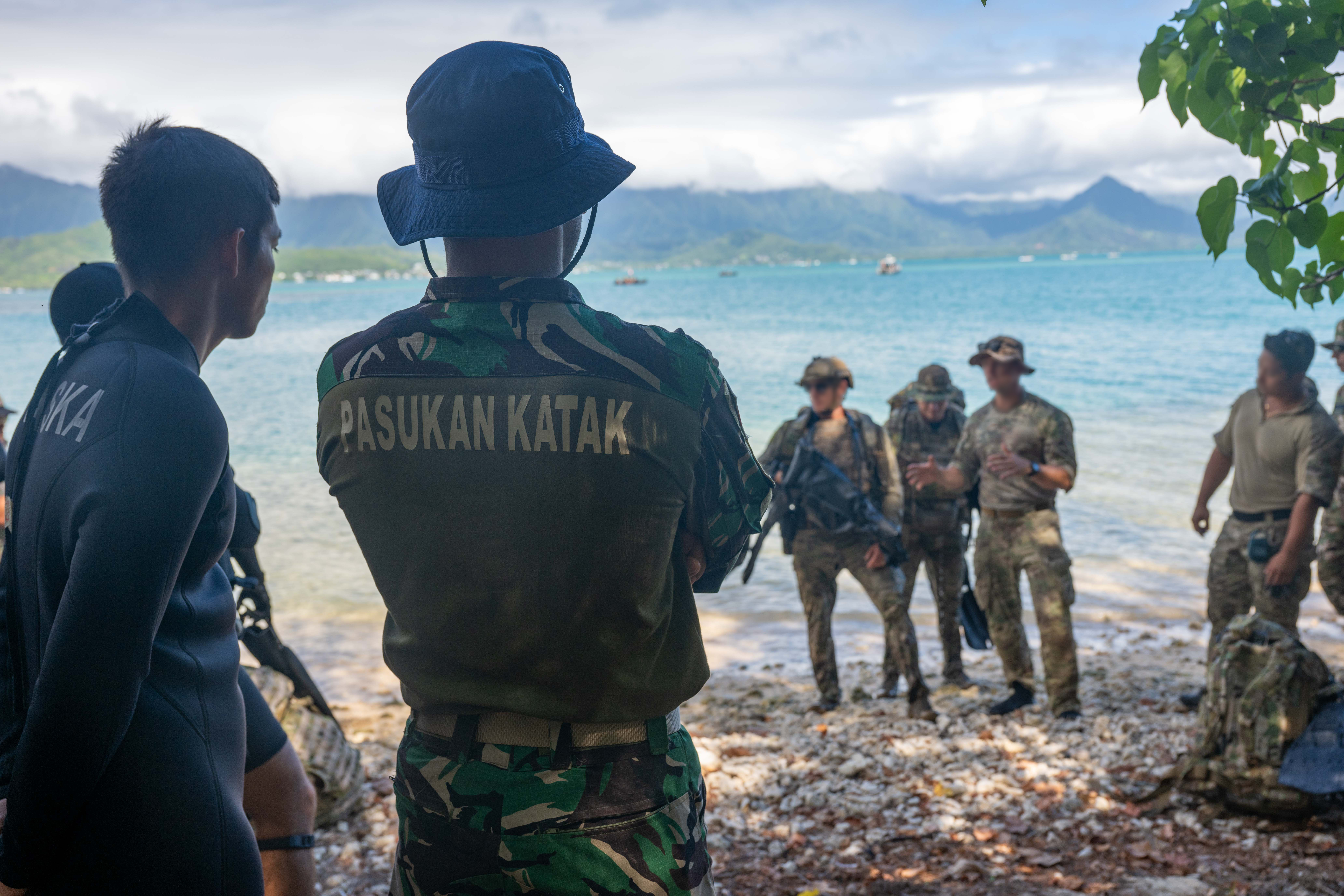 NSW Trains with Partner Forces during RIMPAC 2024