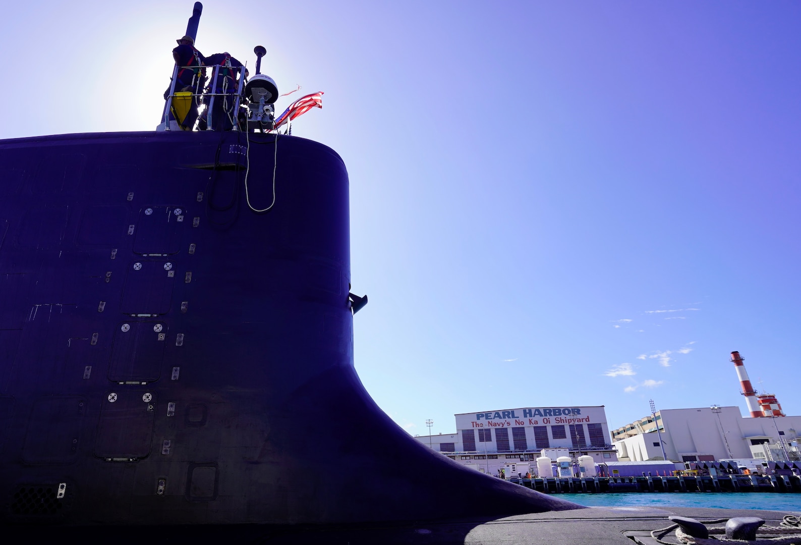 Pearl Harbor Naval Shipyard Completes USS Minnesota Submarine ...