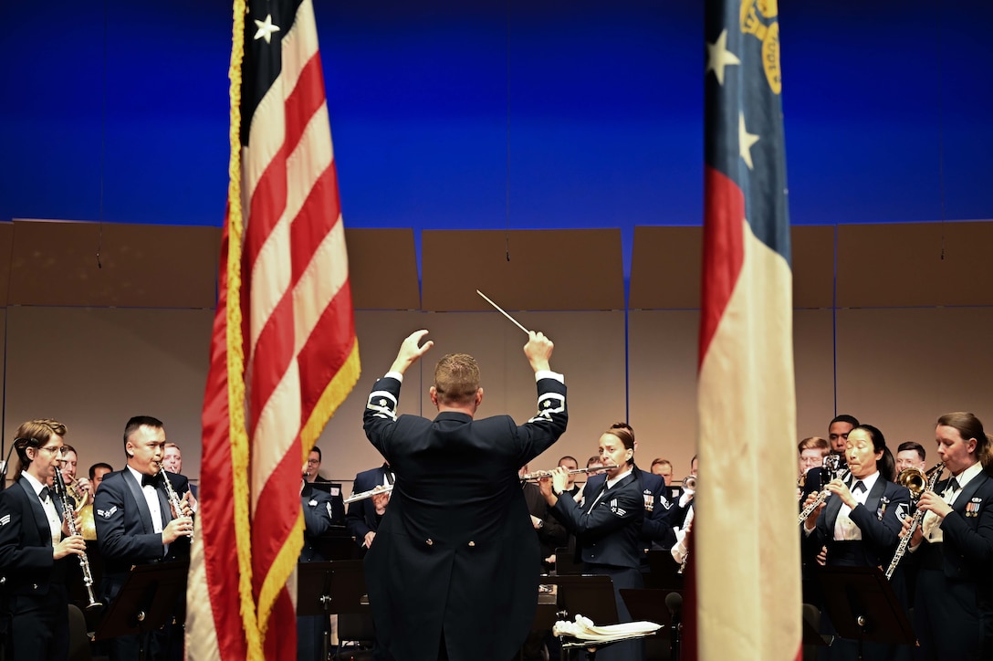 BOTW Concert Band Flags Photo