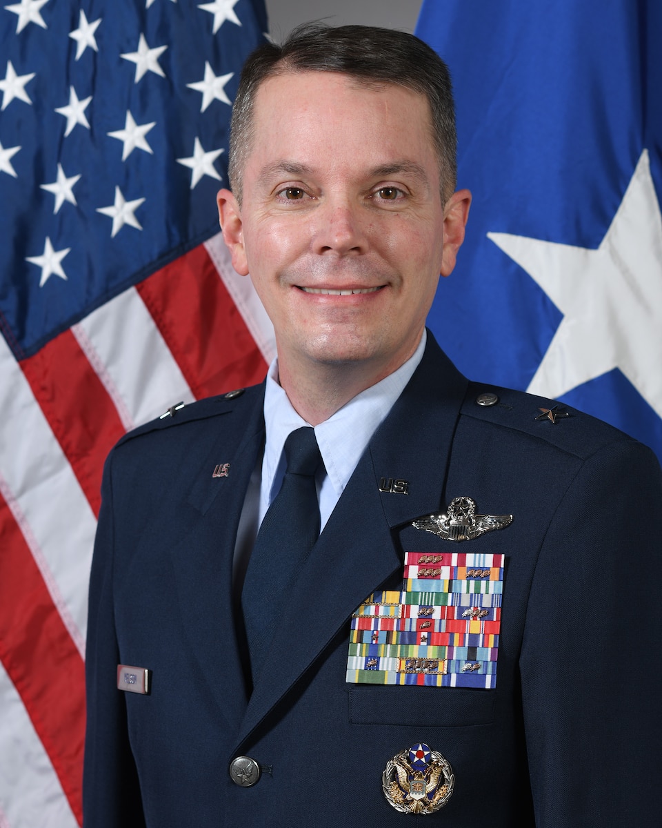 Official photo of Brig. Gen. Jeffrey Nelson.