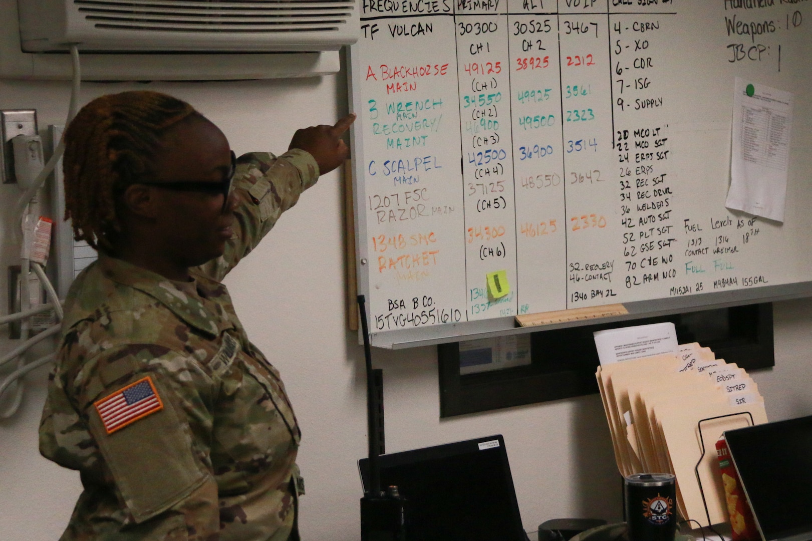 429th BSB Soldiers conduct training at Camp Dodge, Iowa