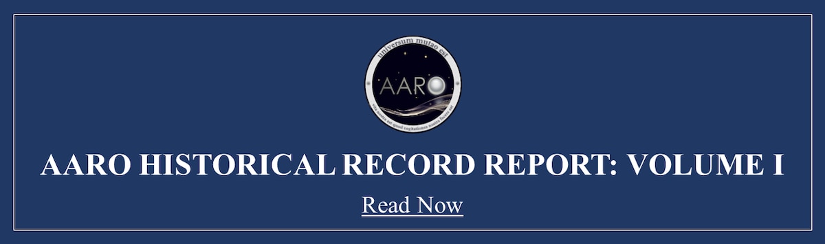 Read the AARO Historical Record Report: Volume 1