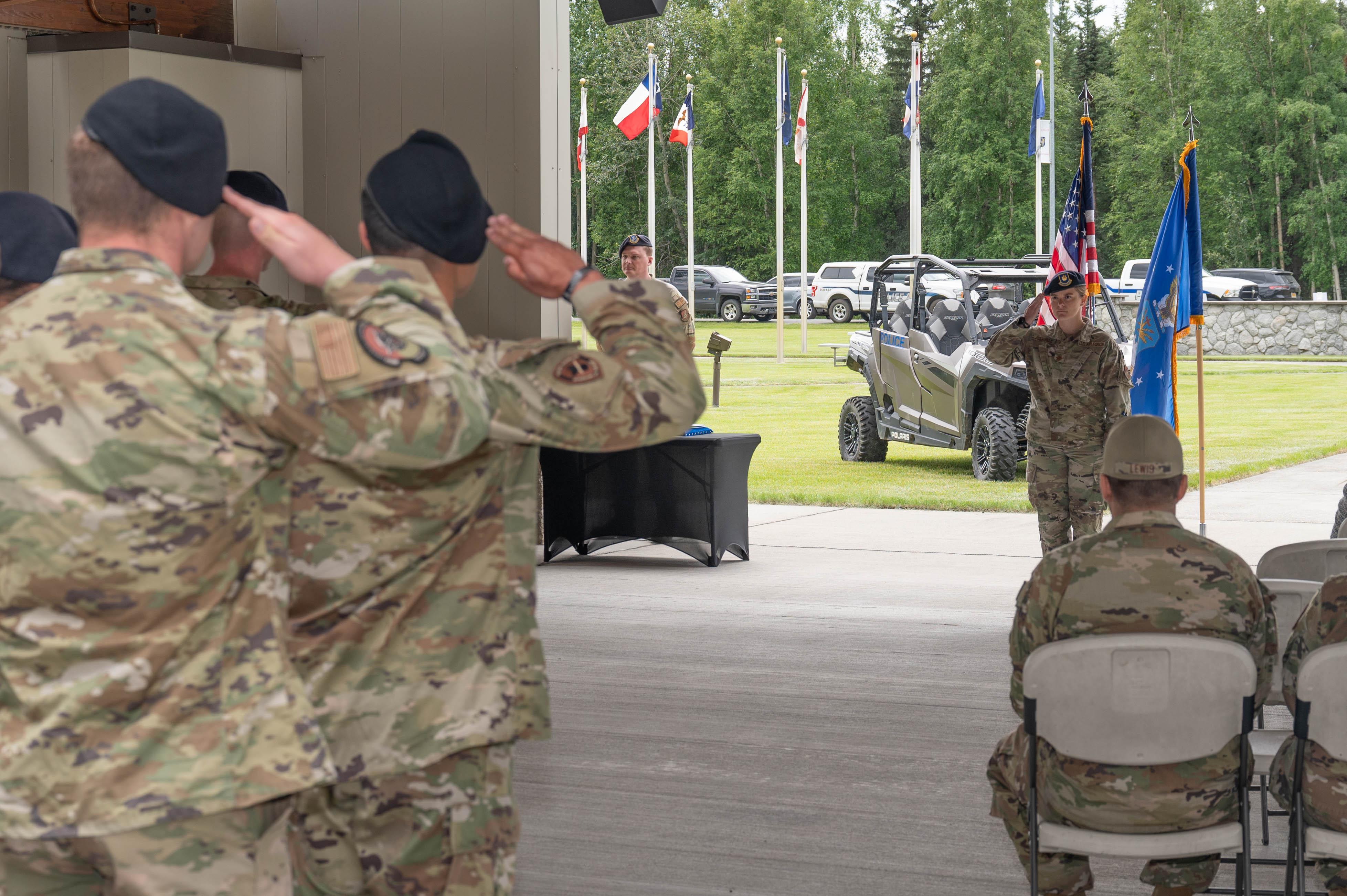 354th Security Forces Squadron holds change of command > Eielson Air Force Base > Display