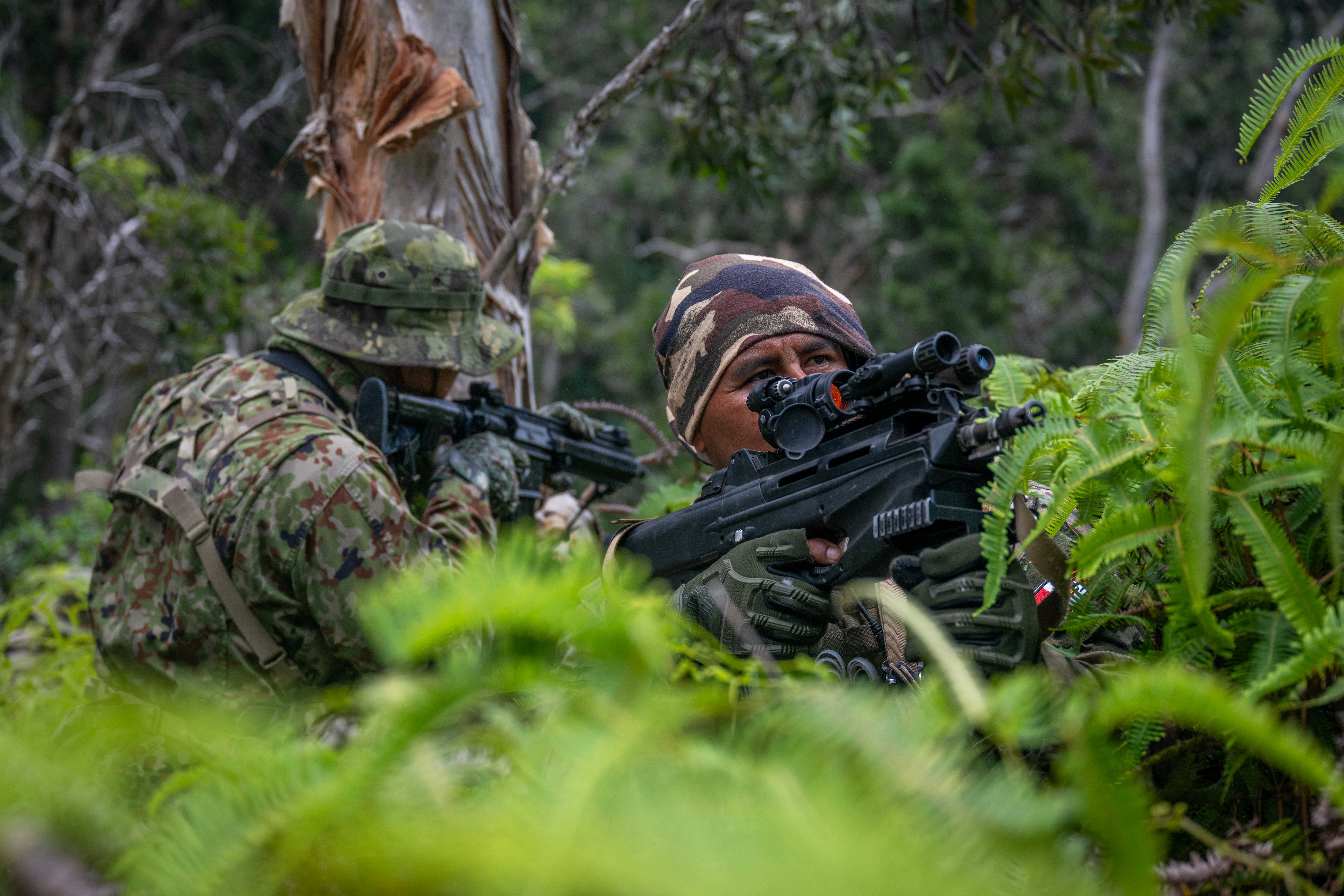NSW practices Jungle Reconnaissance with Partner Forces during RIMPAC 2024
