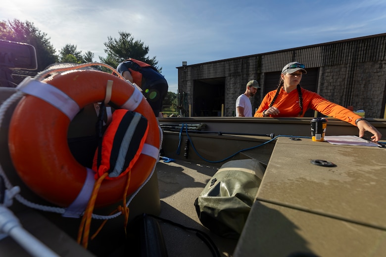 Park rangers, lock operators and maintenance mechanics from across the U.S. Army Corps of Engineers Pittsburgh District attended a multi-day motorboat operator training at Crooked Creek Lake in Ford City, Pennsylvania, June 13, 2024.